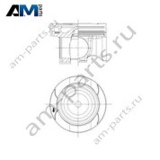 Поршень с кольцами (KOLBENSCHMIDT) 41829600 для MB E220d W213 OМ654