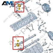 Регулятор фаз газораспределения VAG 07L109083H