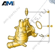 Термостат VAG 0XW121111