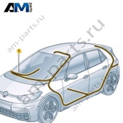 Жгут проводов для салона Volkswagen id3 2020-2024 10A971001