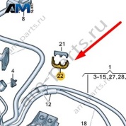 Нижняя часть кабельного канала Audi Q8 e-tron 2024-2024/Audi e-tron 2019-2023 4KE971866