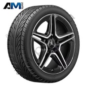 Литой диск AMG R18 черный глянец Mercedes A-class W177 A17740140007X23