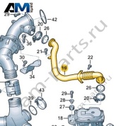 Труба VAG 057145741J