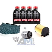 Набор ТО-2/4 для Фольксваген Пассат В6 1.4 TSI 122 л.с. с маслом Motul 5W30