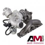 Оригинальный коллектор выпускной с турбиной Ауди A5 (8Т) 1.8TFSI (170/144/177 л.с.) 06H145703S