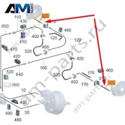 Задний тормозной шланг слева справа Mercedes G-class W465 A4654207800