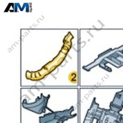 Канал для кабеля Volkswagen T-Roc Cross 2019-2024 2GM971615