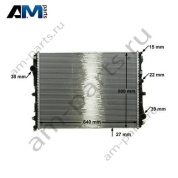 Основной радиатор ОЖ (MAHLE) CR2172000P на MB GLC250 X253 M274 E20