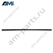 Молдинг заднего левого стекла центральный (черный хром) Ауди Q7 4М (рестайлинг) 4M0853763CT94