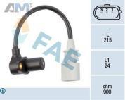 Датчик импульсов коленвала (79048) FAE для Audi TT (8J) 2006-2014