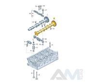 Распредвал впускной 1-3 цил. 059109007DP Audi Q8 2019-2026 3.0TDI (50TDI) 286 л.с.