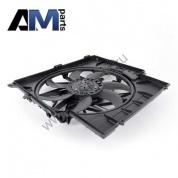 Кожух вентилятора с вентилятором 17427601176 на BMW (F25) 20dX N47N