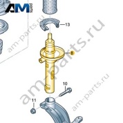 Передний амортизатор 5WD413023B для Volkswagen Golf 8 2019-2026