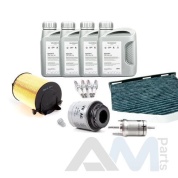Оригинальный набор для ТО-4 Rapid 1.4 TSI с маслом 0W30 (допуск 502/505)