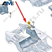 Демпфер для чашки амортизатора Audi A6 (C8) Avant/Allroad 2019-2024 4K9864773