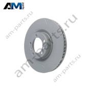 Передний правый тормозной диск ATE 24-0136-0127-1 для Porsche Panamera I