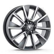 Литой диск R18 (Модель- BRAGA AN) Шкода Карок 57A071498BHA7