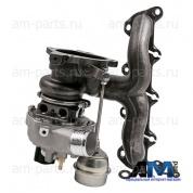 Коллектор выпускной с турбонагнетателем Фольксваген Гольф 6 1.4 TSI (160 л.с.) 03C145703A