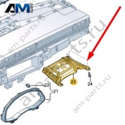 Крепежный элемент Audi A6 (C8) 2019-2024 4K0857290
