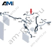 Шланг от разъема к двигателю для Mercedes W465 AMG G63 (M177) A2325014601