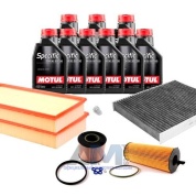 Набор ТО-2/4 для Ауди Q7 4.2 TDI (340 л.с.) с маслом Motul 5W30