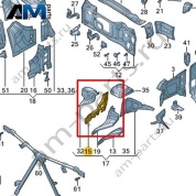Усилитель колесной арки Volkswagen id-Buzz 2023-2024 1N3805077