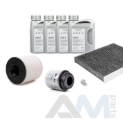 Оригинальный комплект ТО-1/3 Skoda Rapid 1.2 TSI с угольным фильтром (масло LL3 с допуском 504/507)