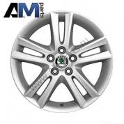 Диск литой R16 Фабия (2013-2016) 5J0071496K7ZS