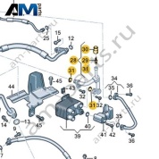 Трубопровод хладагента Volkswagen id3 2020-2024 1EA816739