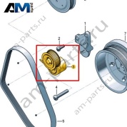 Натяжитель с демпфером VAG 06M903133AD