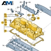 Клапанная крышка VAG 03N103469E