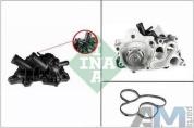 Насос системы охлаждения (помпа) INA (538036310) для Skoda Yeti (2009-2018) 1.6SRE (110 л.с.)
