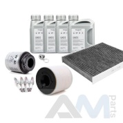 Оригинальный комплект ТО-2/4 для Ауди А1 8Х 1.4 CAXA (122 л.с.) VAG LL 3 (допуск 504/507)