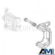 Скоба заднего суппорта на Audi A6 (левого) 4M0615425B