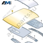 Крыша Audi A6 (C8) 2019-2024 4K5817111