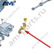Крепеж кабеля Audi Q7 (4M) 2016-2024 4M0971843