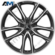 Литой диск AMG R20 черный глянец Mercedes G-class W465 A46340139007X23