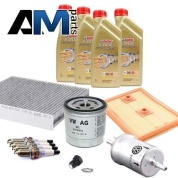 Набор для ТО-4 Polo Sedan New (2020-2023) 1.4 TSI с угольным фильтром (масло Castrol Magnatec 5W40)