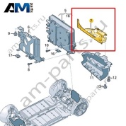 Кронштейн зарядного устройства Volkswagen id3 2020-2024 1EA971796D