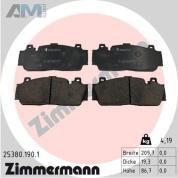 Передние тормозные колодки (25380.190.1) ZIMMERMANN для BMW 5 серии (F10) M5