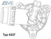 Термостат системы охлаждения (WAHLER) 4337105D для BMW 5 серия (E60 ) 2003-2009 520i