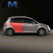 Наружная панель задней двери правая Гольф Плюс 2005-2009 VAG 5M0833106B