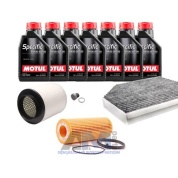 Набор ТО-1/3 для Ауди А8 3.0TFSI (310 л.с.) с маслом Motul 5W30