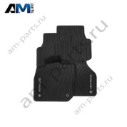 Комплект резиновых ковров MHEV VAG 5E4061500A на Skoda 2019-2026
