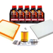Набор ТО-2/4 для Фольксваген Пассат В5 2.3 V5 170 л.с. с маслом Motul 5W40