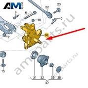 Поворотный кулак Audi A6 (C8) 2019-2024 4K0505432F