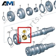 Игольчатый подшипник VAG 0CB311117E
