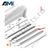 Подножка левого порога Porsche Macan (2014-2018) 95B854749A1E0