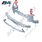 Усилитель переднего бампера Volkswagen Тигуан 57G807109