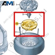 Крепление тягово-сцепного устройства Volkswagen T-Roc Cross 2019-2024 2GM807341A